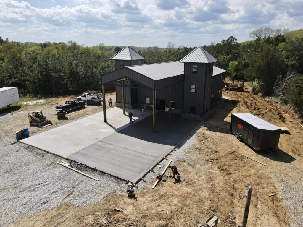 castle style home