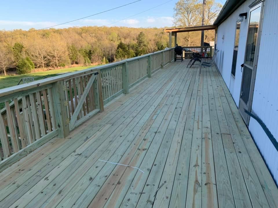 front porch attached to mobile home