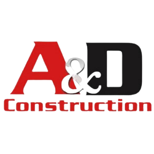 A& D Construction logo